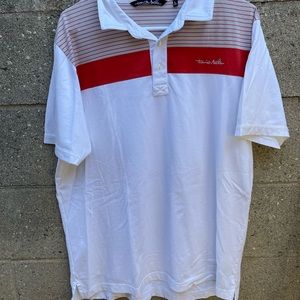 Travis Mathew Polo Mens Golf Shirt size L